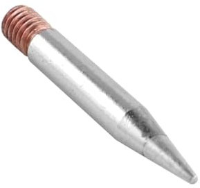 WITTKOWARE Ersatz-Lötspitze mit Kupfergewinde M4, für Lötkolben mit Temperaturregelung, Maße (LxØ): 30x4mm