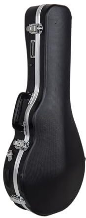 Crossrock, ABS Molded F-Style Mandolin Hard Shell Case, Black (CRA861MFBK)