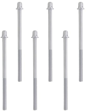 ibasenice Tornillos De Montaje Para Batería Juego De 6 Piezas Tornillos De Tensión De Con Arandelas 4.33X0.39 Pulgadas Accesorios Para Caja Bajo Y Batería Acústica