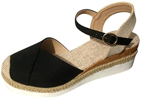 GFPGNDFHG sommer pantoletten damen sandalen bequem keilsandalen mit fußbett barfußschuhe wassersandalen outdoor