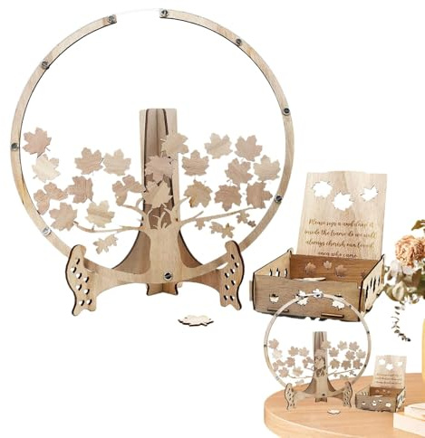 Libro de visitas de árbol de arce para bodas, libro de visitas de árbol de arce y hojas,Recepción Iniciar sesión Libro de visitas | Libro de visitas para recepción de boda, libro de visitas alternativ