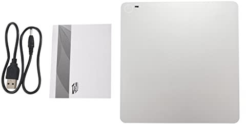 Fozriybefy Lettore Dvd Blu Ray 3D Esterno, USB 3.0 e Lettore Dvd CD Blu Ray Type-C Masterizzatore CD Dvd con Slot Ultra Sottile