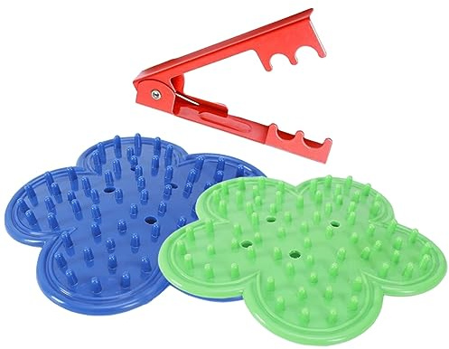 BESTonZON Enlève-épines pour Rosiers en Métal Protection des Mains, Outil Jardinage pour Fleurs, Adapté aux Fleuristes et Décoration Intérieure, Set de 3 Pièces