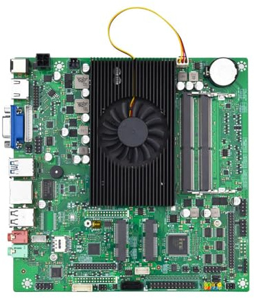 Uxsjakjsd Industrial Mini ITX Laptop Motherboard ITX-4568A03(I5-6200U) 2x DDR4 Triple-Screen Display VGA LVDS Interface