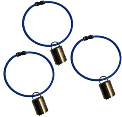 Sharplace E Collari per Pecore, Set Da 3 Pezzi, Robusti E Rumorosi, con Campanello, per Bestiame, Capre, Pecore, Animali Attivi, M