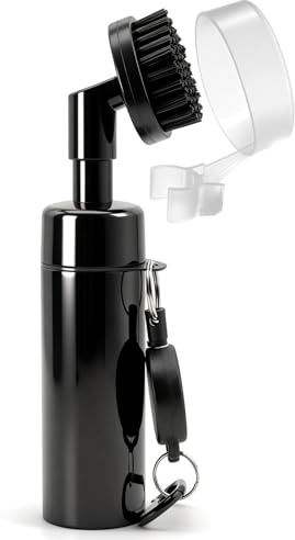 Golfschläger-Reinigungsbürste mit einziehbarem Clip, Golfschlägerbürste mit integriertem Wasserspray und Haken, Golfschläger-Reiniger-Set, Zubehör