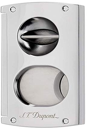 S.T. Dupont S.T. Dupont Cigar Cutter, Double Blade, Chrome, 003418, 003418, 78 x Width 47 x Depth 12 mm