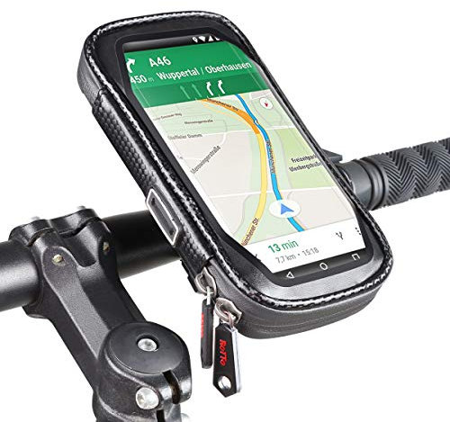 ROTTO Handyhalterung Fahrrad Handyhalter Handytasche Wasserdicht Anti-Shake 360°Drehung