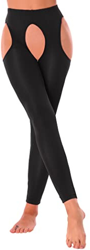Yihuimin Damen Ouvert Strumpfhosen Hosenträger Strumpfhose Offenem Schritt Strapsstrümpfe Strapsstrumpfhose Slim Fit Pantyhose