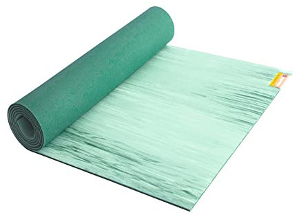 Hugger Mugger Para Gummi-Yogamatte, Alpin, Naturkautschuk, ideal für rutschige Hände und Füße, doppelseitig, extra Kissen, Yoga-Lehrer-Favorit