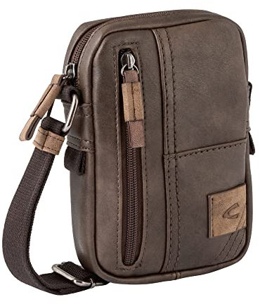 camel active Laos Herren Handytasche Umhängetasche Mittelgroß Braun