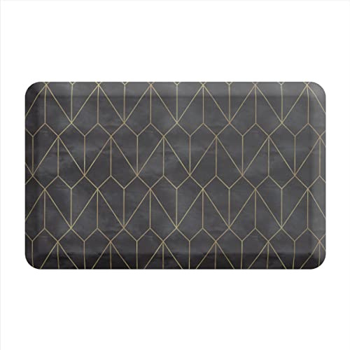 Paco Home Anti Müdigkeitsmatte Gegen Müdigkeit Schreibtisch Anti-Ermüdungsmatte Stehtisch Ergonomische Fußmatte Büro Steharbeitsplätze 50x80 Stehmatte