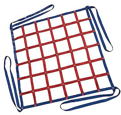 Hängendes Frachtnetz - Flaches Nylonnetz, Reißfest Anhängernetz, Kletternetz Kinder Outdoor, Kajakdeck Gepäcknetz, Für Industrielle Be Und Entladewerkzeuge, Last 0,3-3,5 Tonnen (Size : 3 X 3M/Mesh 15