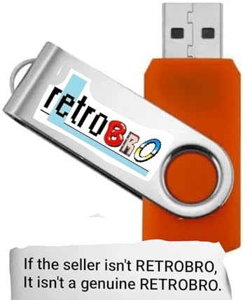 C64 Mini/Maxi Additional Games USB - Retrobro (Genuine Retrobro, Large)