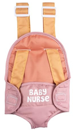 Smoby - Baby Nurse - Portabebés - Para muñecas de hasta 42 cm - Juguete de imitación - A partir de 3 años