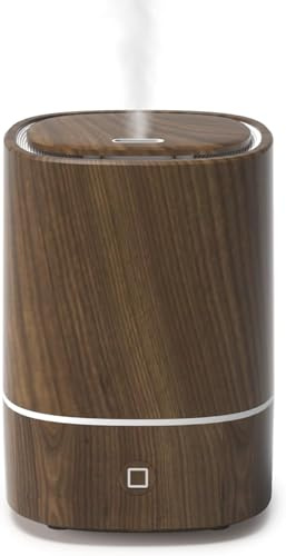 Nixtrve Aroma Diffuser–125ml Ultraschall Diffuser für ätherische Öle, Kaltvernebler mit 7-Farben LED-Licht, Auto-Abschaltung, für Zuhause und Büro