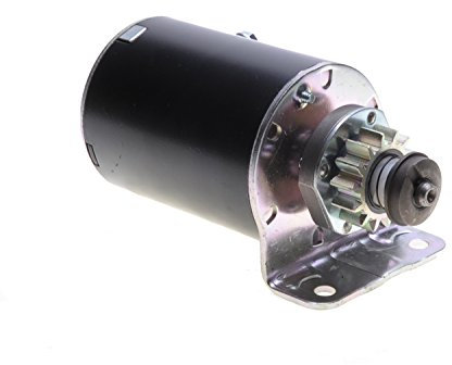 Jardiaffaires Démarreur Compatible avec Briggs Stratton pignon métal 14 Dents remplace 593934, 693551
