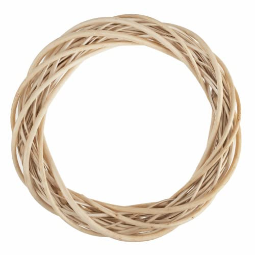 Groves Wreath Base x 30cm - Light Willow - Christmas Florist Craft Form