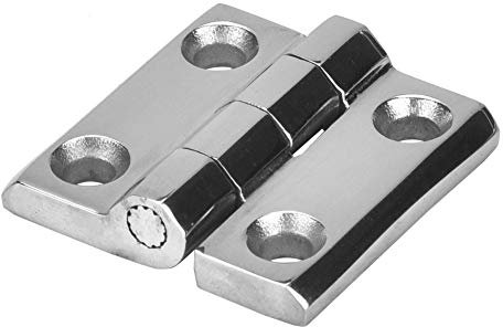 Edelstahl Scharniere, 40 x 40 mm Scharniere Steckverbinder Türscharniere Klappscharnier Metallscharnier Innenscharniere für Yachten und Camper, Gartentüren, Brandschutztüren