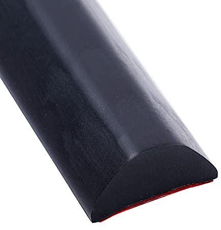 Barrière de Douche Pliable,joint Porte Douche,garde D'eau ​de Douche ​pliable,seuil de Butée D'eau de Douche Pour Cabine de Douche,convient pour ​la Cuisine et la Salle de Bain,Noir,1M