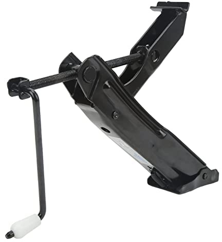 Gato de Manivela Manual, 1,7 Toneladas de Capacidad, Gato de Elevación Elevado con Neumáticos, Estabilizador, Gatos de Nivelación para Remolques, Autocaravanas, Vehículos Recreativos
