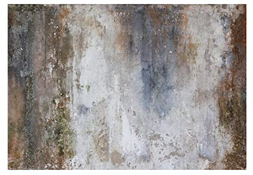 Papel Pintado Muro de piedra Hormigón Piedra Antiguo Muro - Incluye Pegamento - Fotomurales Pared Tejido No Tejido Decorativos Murales Fotográfico XXL Moderno Decoración de Paredes (104x70 cm)