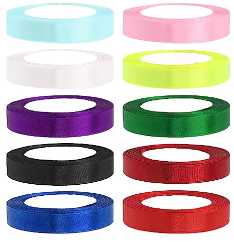 Swpeet tyg satinband för presentförpackning (1,5 cm)