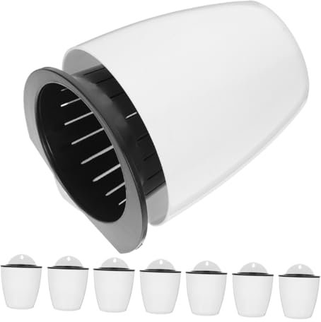 SEWOART 8stücke Selbstbewässernder Wandblumentopf Hydroponischer Pflanzenhänger Automatische Bewässerung Für Zimmerpflanzen Vielseitige Wandtöpfe Für Zuhause Büro Und Garten