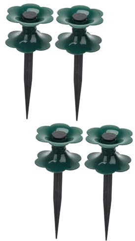INOOMP 4stücke Garten Schlauchführung Spike Robuste Und Langlebige Schlauchhalter Für Rasen Garten Und Gewächshaus Einfache Installation Und Effektive Führung Für