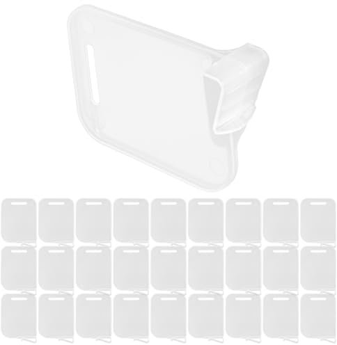 Gadpiparty 40pcs Refrigerator Door Dividers Plastic Fridge Organizers Multi-function Household Freezer Separators for Classified Storage and Side Door Accessories