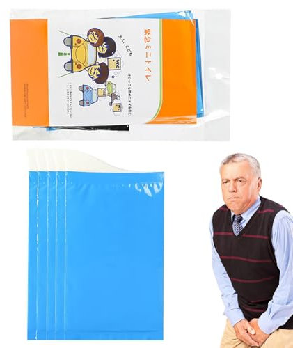 Gvblkq Urinbeutel für Reisen, tragbarer Urinbeutel, 700 ml Urinbeutel, Erbrochenbeutel für Stau, auslaufsicherer Urinbeutel, Uni-Urinbeutel, Reise-Urinbeutel, Urinbeutel, Urinbeutel, Urinbeutel,