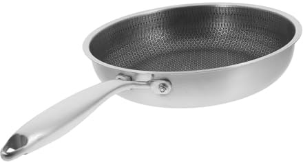 VICASKY Pentola A Nido D'ape in Acciaio Inossidabile Pentola Con Rivestimento Antiaderente Da Cucina Portatile