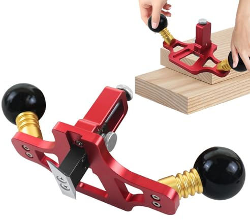 Rabot à bois réglable – Raboteuse manuelle en bois, raboteuse en fil métallique | Raboteuse à main ergonomique pour le travail du bois, outil manuel portable et durable pour les amateurs de bois