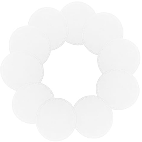 BAZEITFLOW 200stücke Baumwolle Abschminkpads Für Make-up-entfernung Waschbar Dreilagig Weich Für Gesichtspflege Und Toner-anwendung