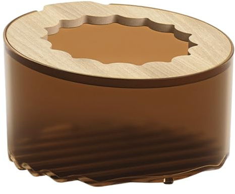 Qukoielly Small Animal Sand Bath Box, Hamster Bathing Boxes, Detachable Sand Bath Cleaning Cage, Anti-Spill Hamster Sandbox, Cleaning and Bathing Accessories, for Hamsters Gerbils Mice Lemming