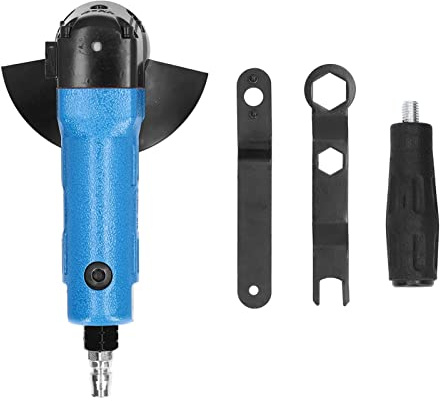 Amoladora angular Gearwell, amoladora de aire neumática de 4 pulgadas, aleación de aluminio liviana de 11000 rpm, herramienta de corte y rectificado, para metal y concreto