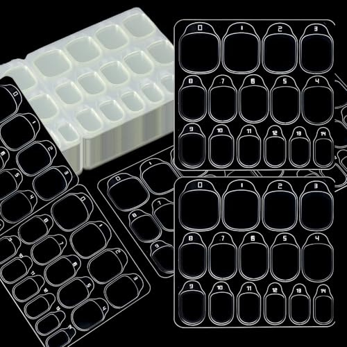 600 Stück Doonails Klebesticker, Klebepads Nägel Für Kunstnägel Zum Aufkleben, Press On Klebepads Für Nägel Aufdrücken, Nagelkleber Pads, Nagelklebepads