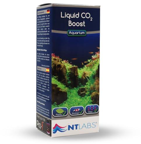 NT Labs Aquarium Liquid CO2 Boost Plant Carbon (100ml - 100L for 100 Days) | Essential liquid carbon source for healthy growth. Perfect for low-tech aquascaping and planted freshwater aquariums.