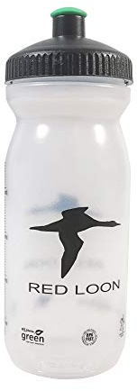 Bio Trinkflasche Red Loon 600ml Fahrradflasche aus Rohstoff Zuckerrohr Wasserflasche umweltfreundlich BPA-frei