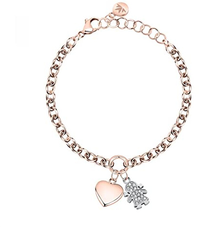 Morellato Talismani Bracciale Donna in Acciaio, Cristalli - SAGZ20