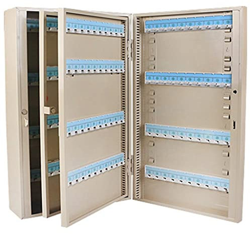 Schlüsselkasten Modern Groß 160/240 Tasten Super Große Kapazität Schlüsselbox, An Der Wand Befestigter Trennwandspeicher Schlüssel Safe, Tür/Autoschlüssel (Color : B-Key Lock, S : 240-keys)