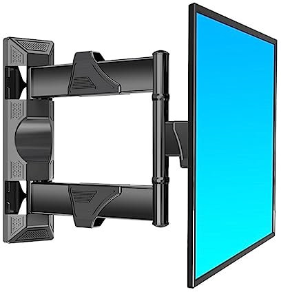 Supporto Tv Parete Braccio Tv Staffa Braccio Lungo 32-50 Pollici Retrattile Girevole A Sinistra Ea Destra Gestione Dei Cavi Regolazione Del Livello Della