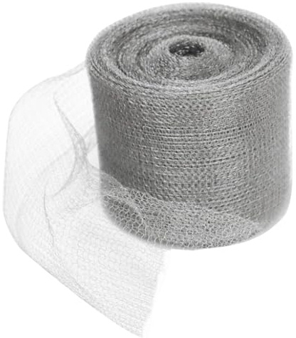 Tamis en métal, Grillage en Acier Inoxydable - Treillis métallique Efficace à 1 Volume - Filtre à Mailles découpable, Grillage en Acier pour Filtre d'évacuation de Jardin, Anti-Souris