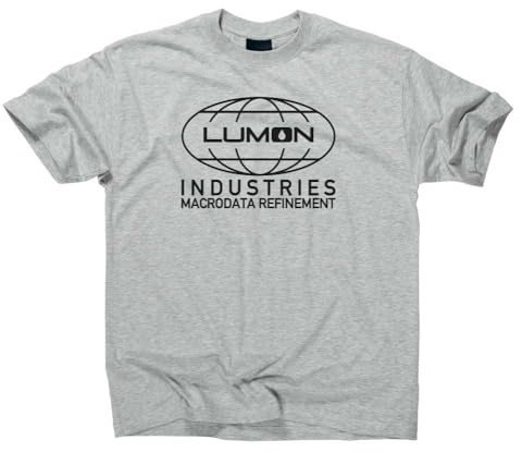 Lumon Industries Macrodata Refinement T-shirt fanshirt , TV-serie, Severance, Viper, Viper, GRÅ, L