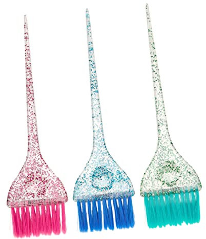 FRCOLOR 3stücke Haarfärbepinsel Mit Komfortablem Griff Für Sicheres Halten Gleichmäßig Verteilte Borsten Für Farbauftragen Für Friseursalons Und Heimgebrauch Als Friseurzubehör