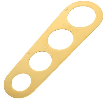 VICASKY Misuratore Spaghetti in Acciaio Resistente Multi Dosatore Pasta Preciso e Leggero Strumento Misurazione Spaghetti Facile da Usare per Cucina Domestica e Professionale