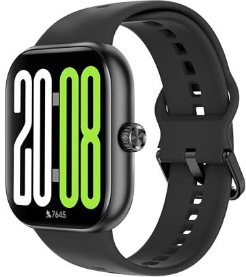HONOR Choice Watch 2 Pro Montre Connectée Homme Femme, 1,97 Smartwatch avec Appels Bluetooth, GPS, Jusqu'à 14 Jours, 120+ Modes Sportifs avec Fréquence Cardiaque/Sommeil, 5ATM pour Android iOS, Noir