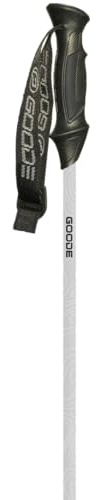Goode Accent G-Max Ski Pole – Classic, Grips are Equipped with Adjustable Straps, Comfortable, Perfectly Balanced, are Easy to Hold (Grey, 48/120)