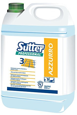 DETERGENTE NEUTRO PAVIMENTI ANTISCIVOLO AZZURRO, 5 KG