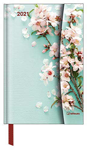 Flowers 2021 - Diary - Buchkalender - Taschenkalender - 10x15: Magneto Diary